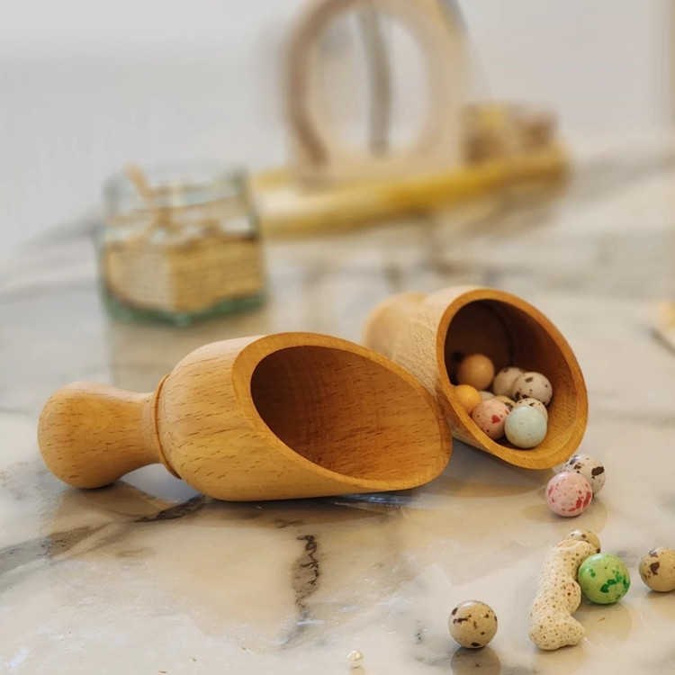 قاشق آجیل چوبی درجه یک