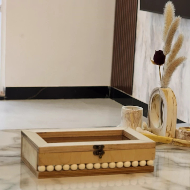 جا قاشقی دو خانه مهره ای